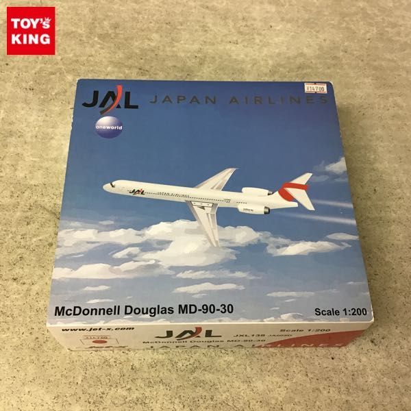 Jet-X 1円～ Jet-X 1/200 JAL マクドネル・ダグラス MD-90-30 JA005D