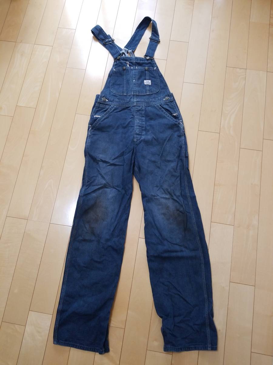 Lee 復刻 オーバーオール メンズ ハウスマーク ヴィンテージ レア ひげ Lvc Labrat リー の落札情報詳細 ヤフオク落札価格情報 オークフリー スマートフォン版
