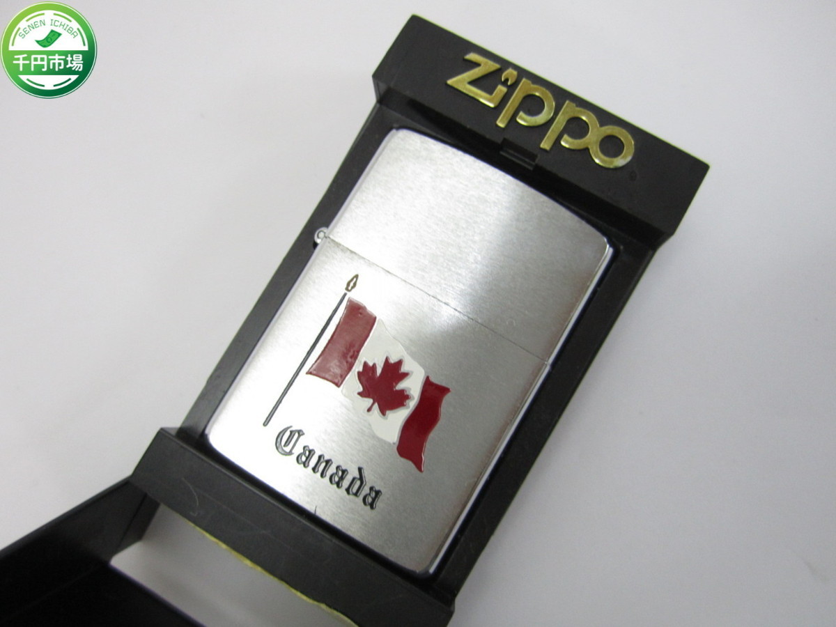 新品 Y 0554 未使用 火花ok Zippo ジッポー 19年製 Canada カナダ国旗 メープルリーフ エッチング 鏡面仕上げ 千円市場 の落札情報詳細 ヤフオク落札価格情報 オークフリー スマートフォン版