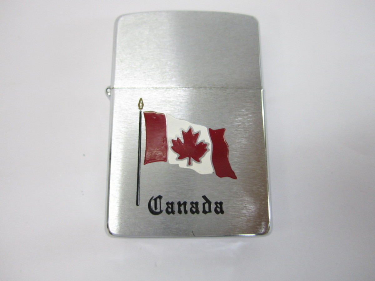 新品 Y 0554 未使用 火花ok Zippo ジッポー 19年製 Canada カナダ国旗 メープルリーフ エッチング 鏡面仕上げ 千円市場 の落札情報詳細 ヤフオク落札価格情報 オークフリー スマートフォン版