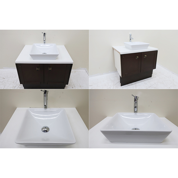 N301mk モデルルーム展示品 Cucina クチーナ モダンデザイン システム洗面化粧台 ダークブラウン 焦げ茶系 手洗い 洗面台 の落札情報詳細 ヤフオク落札価格情報 オークフリー スマートフォン版