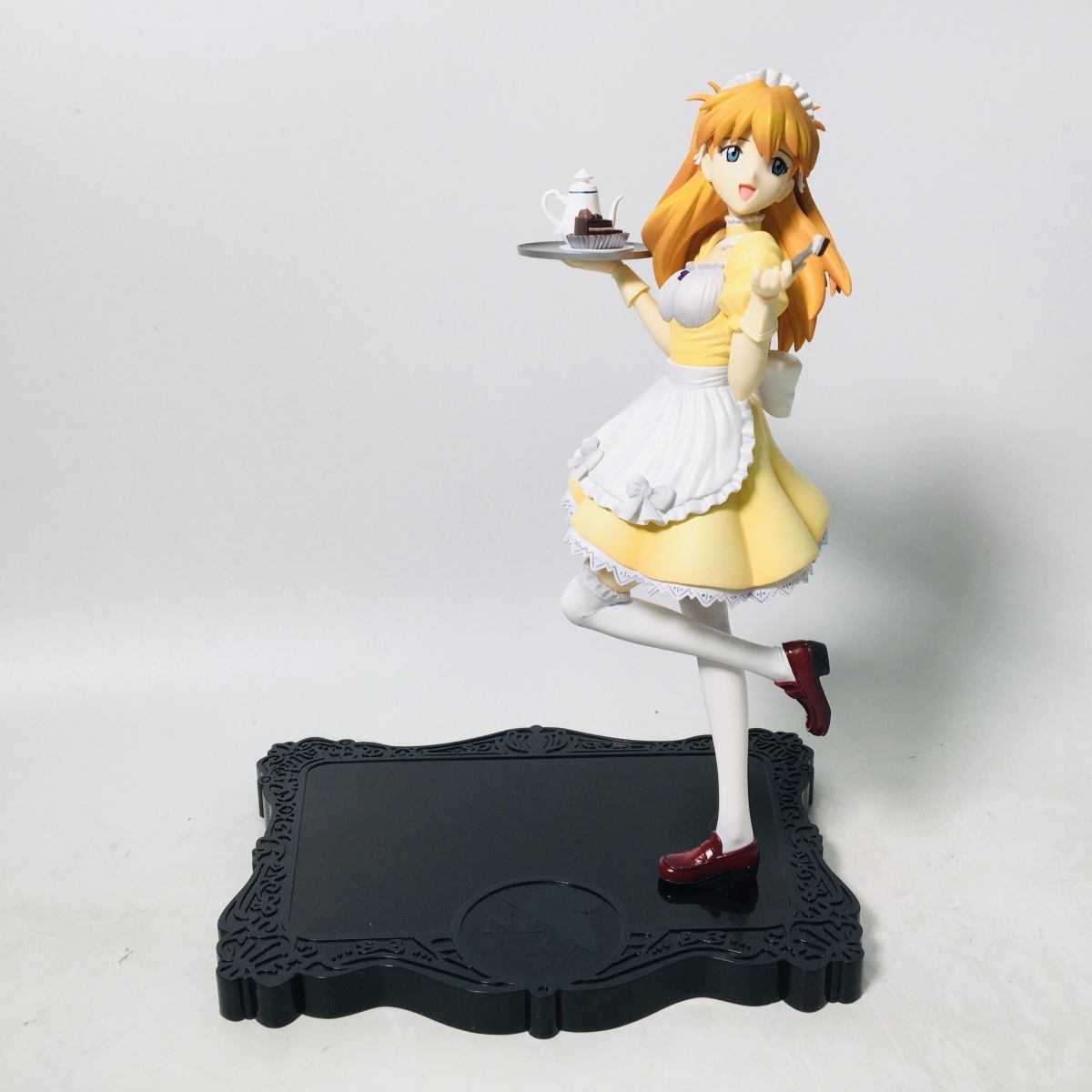 中古品 コトブキヤ 新世紀エヴァンゲリオン 1/7 アスカ メイドVer