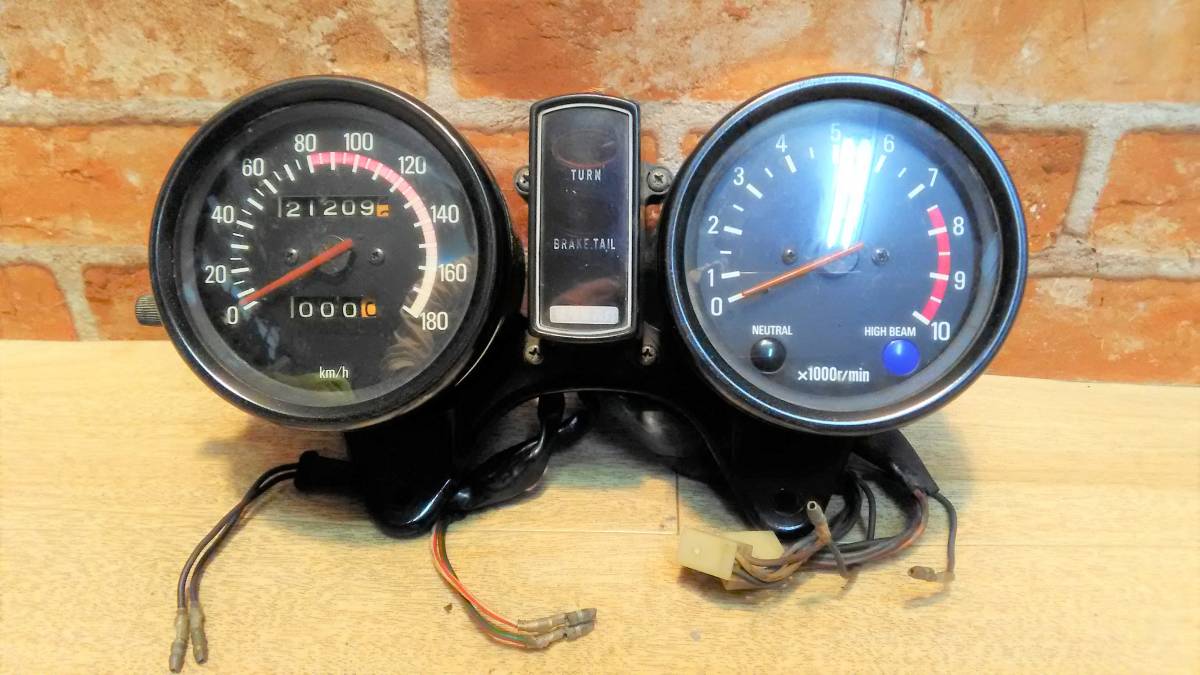 XS650スペシャル純正メーター　タコ&スピード、インジケータセット 2025年最新】Yahoo!オークション -xs650sp メーター(ヤマハ用)の