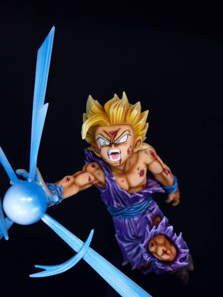 ドラゴンボール G×materia 孫悟飯 フィギュア リペイント ドラゴンボールZ 孫悟飯 フィギュア リペイント 傷・出血ver G×materia