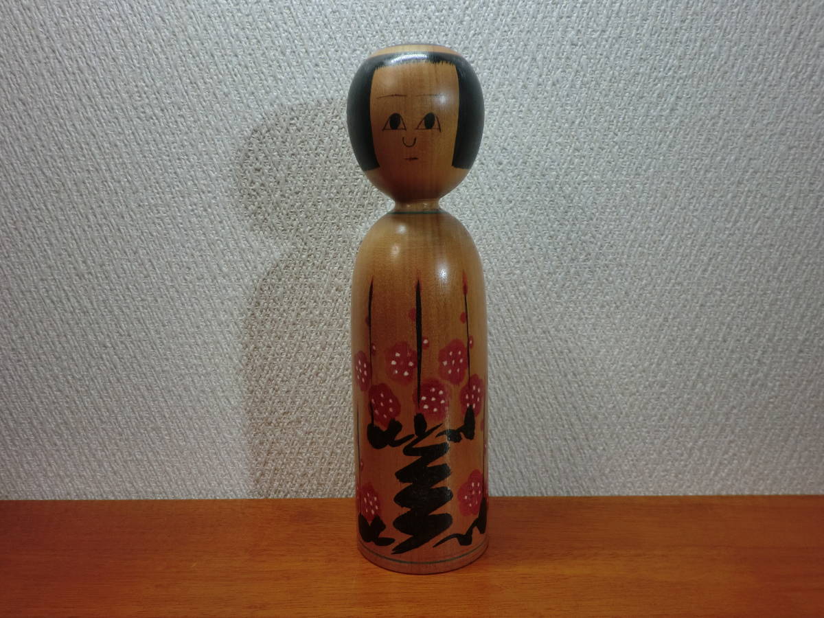 ⭕️2尺大型 伝統こけし 木地山こけし 師匠伊藤常治 昇龍 佐々木春男 小安