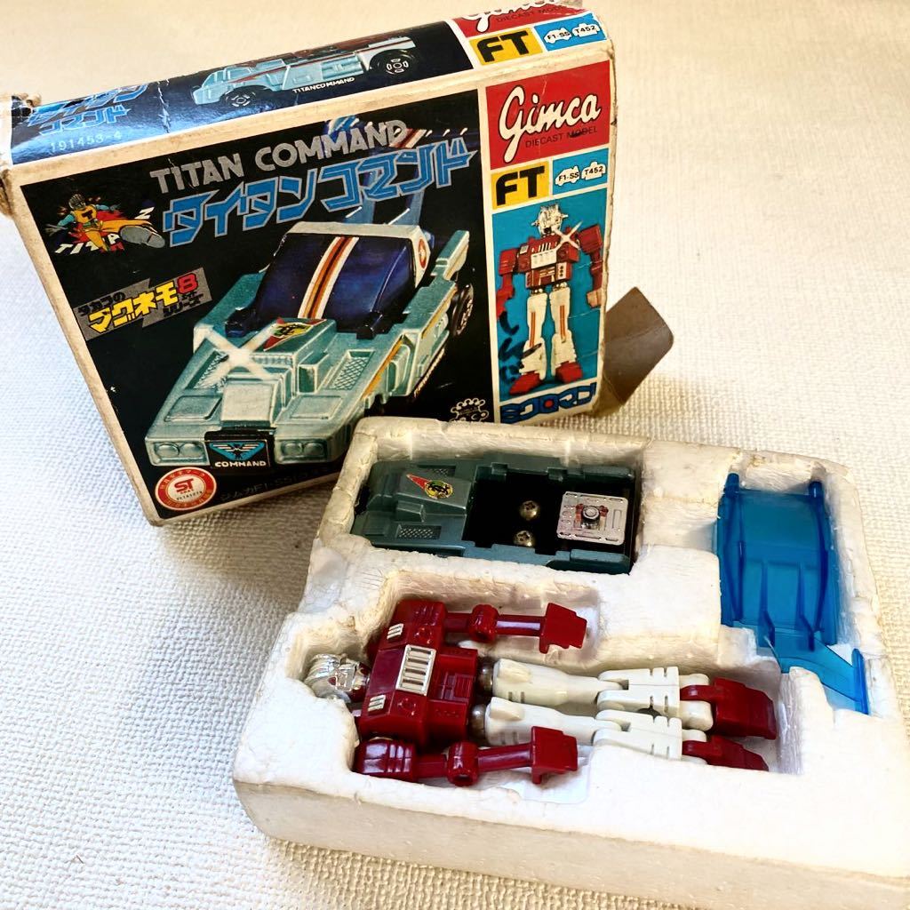 希少☆ミクロマン TITAN COMMAND タイタンコマンド ジムカF1-SS 
