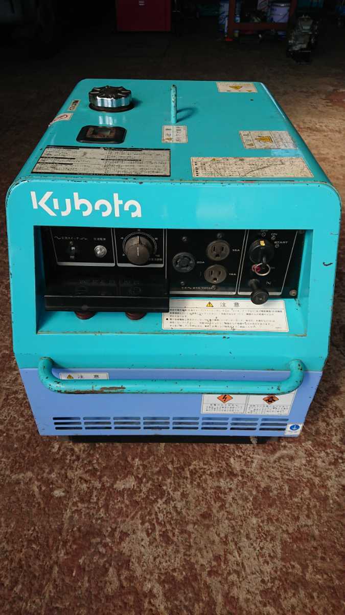 クボタE150SKIエンジンウェルダー