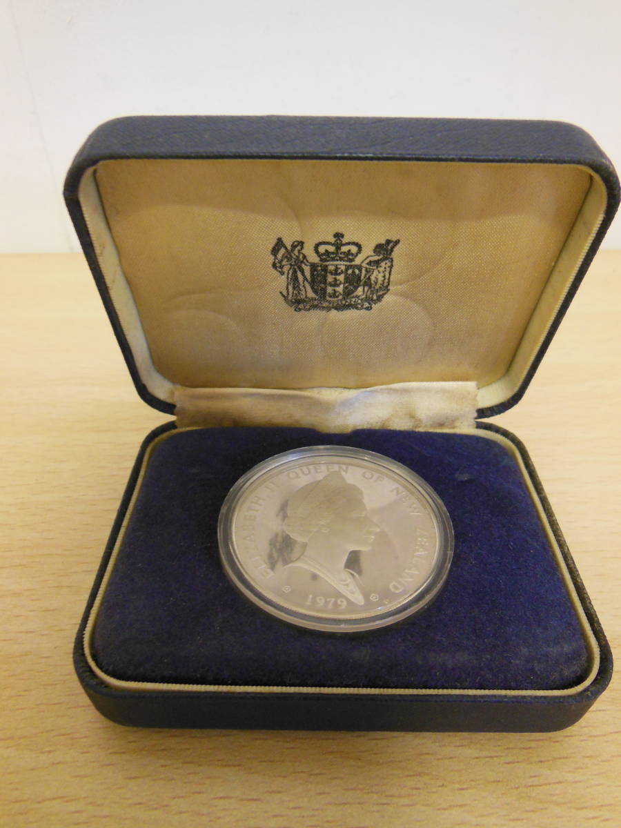 ニュージーランド 1979 ELIZABETH II エリザベス2世 1ドル 硬貨 コイン ...