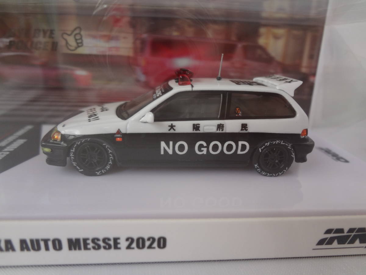 新品】INNO 1/64 HONDA CIVIC EF9 NO GOOD RACING-OSAKA AUTO MESSE