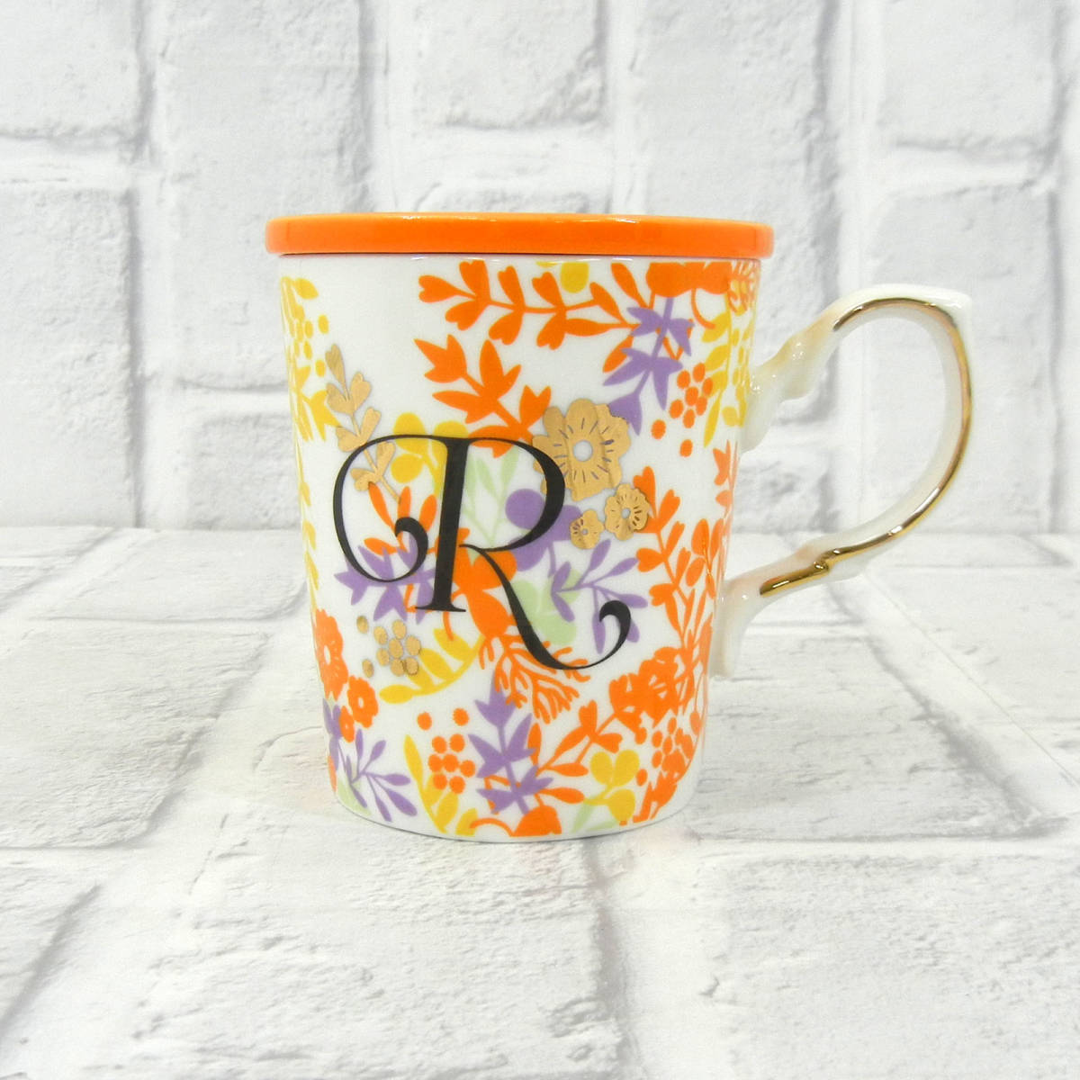 新品 1円スタート Francfranc フランフラン 蓋つき マグカップ イニシャル R Re R の落札情報詳細 ヤフオク落札価格情報 オークフリー スマートフォン版