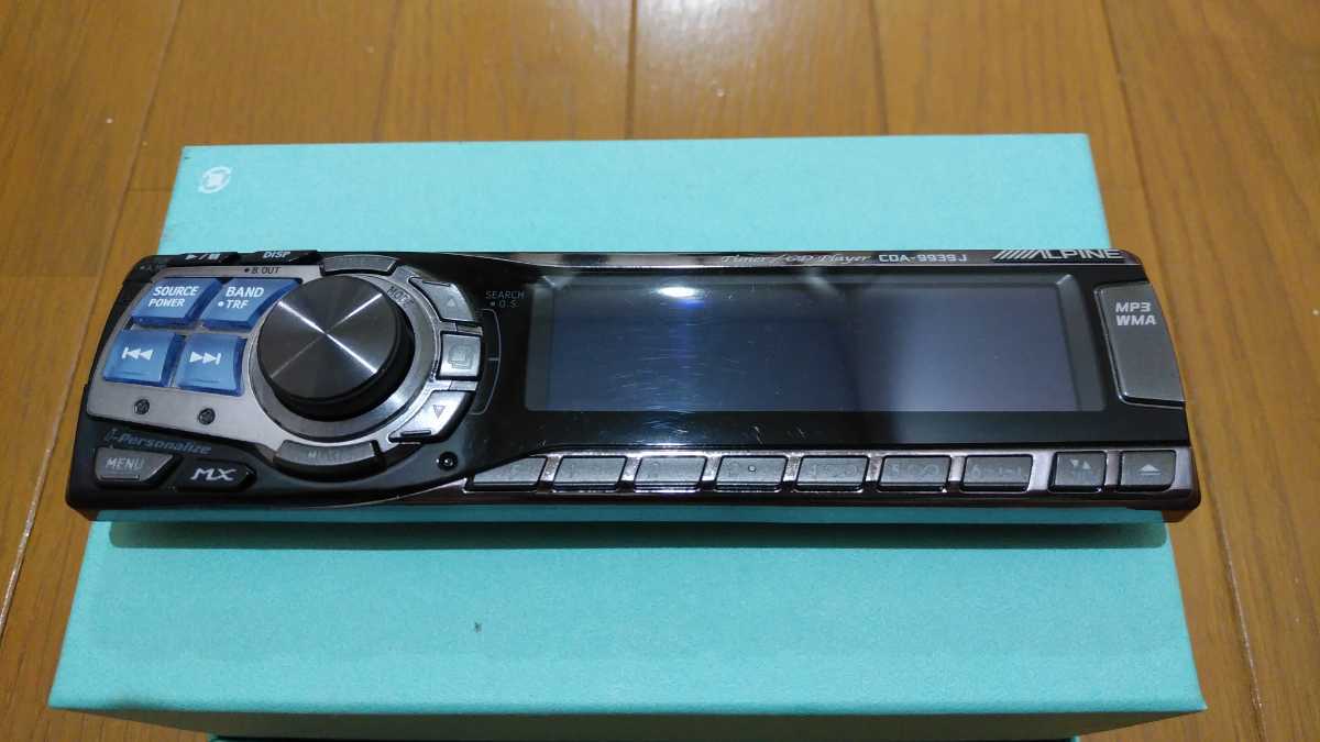 ALPINE CDA-9939J 銅メッキ　アンプレス ALPINE CDA-9939J 銅メッキ アンプレス ALPINE CDA-9939J CDA-9939
