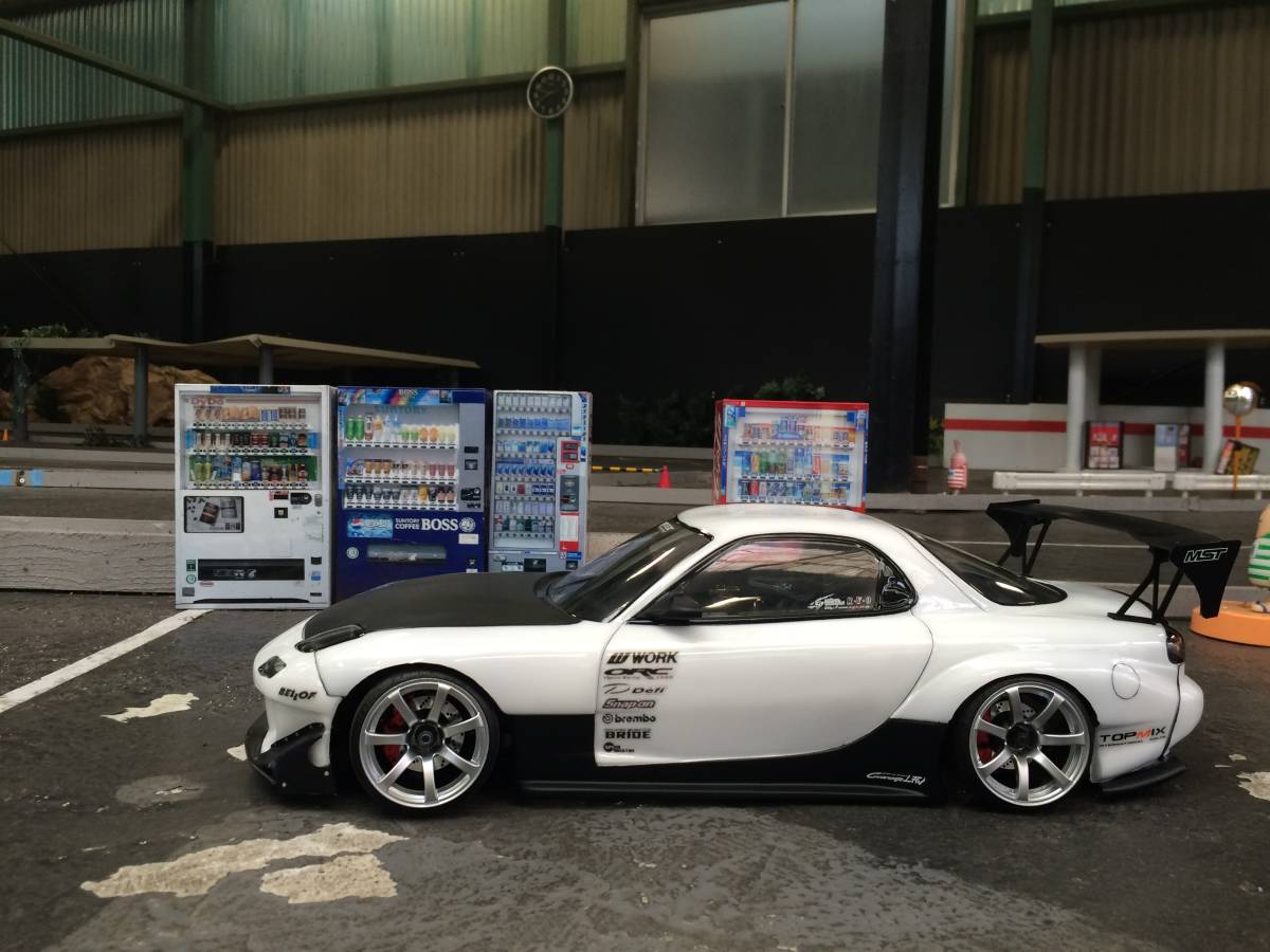 ラジコンボディ制作】D-LIKE FD3S RX-7 完成画像集【ラジコン