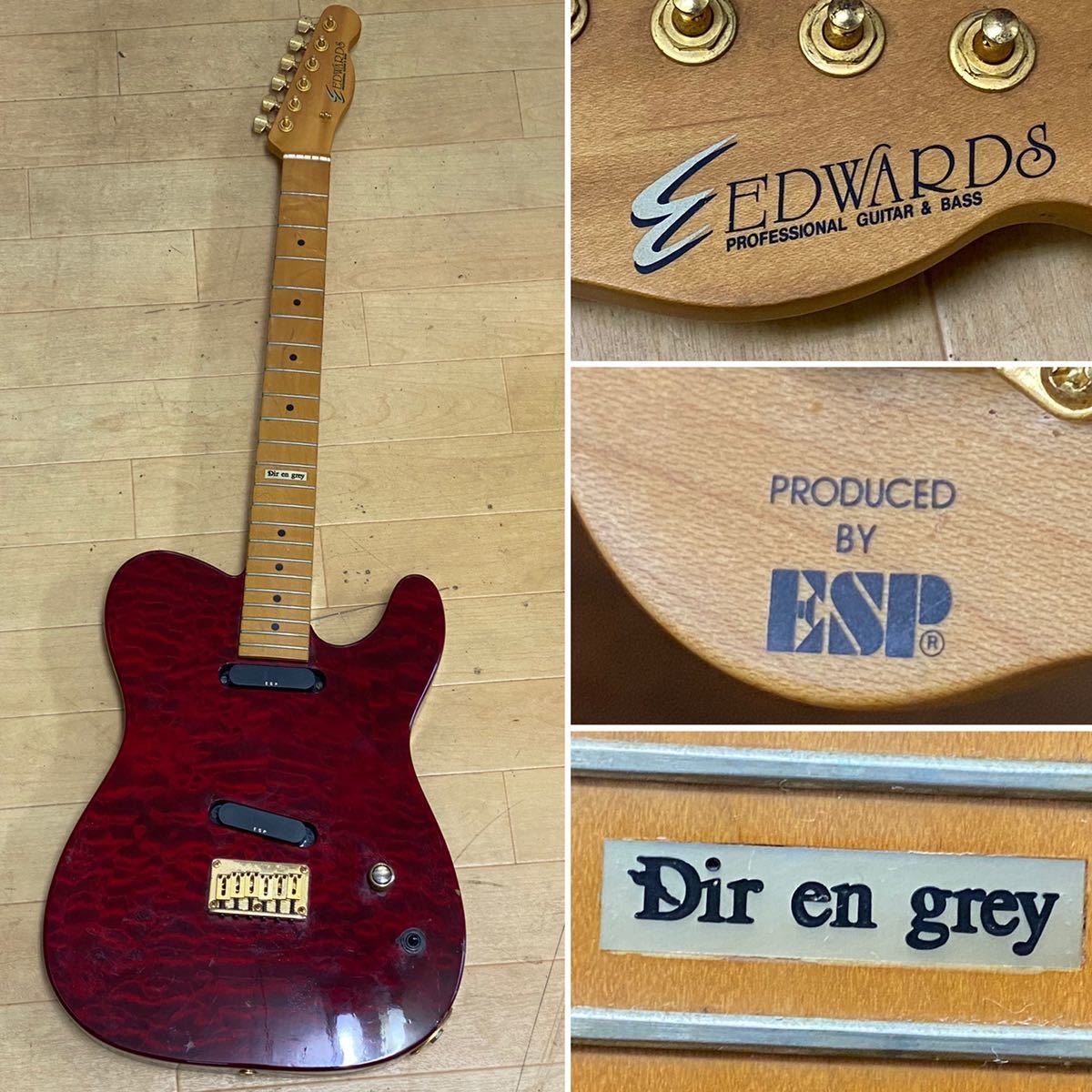 ☆EDWARDS エドワーズ☆Dir en grey Die モデル ☆エレキギター