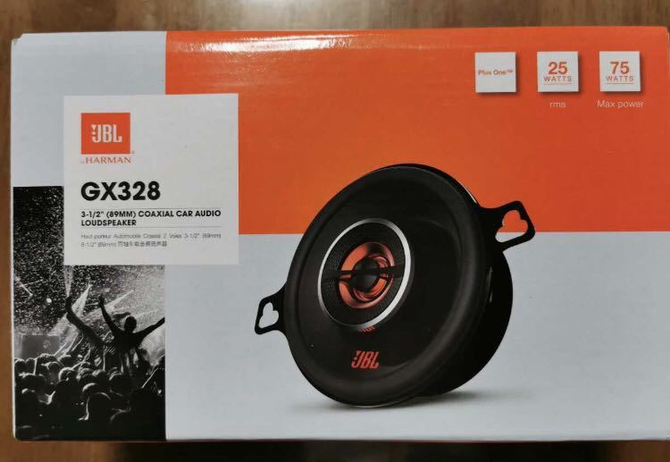 新品 JBL GX328 31/2 Coaxial Car Audio Loudspeakers 1個 センタースピーカー マツダ BOSE