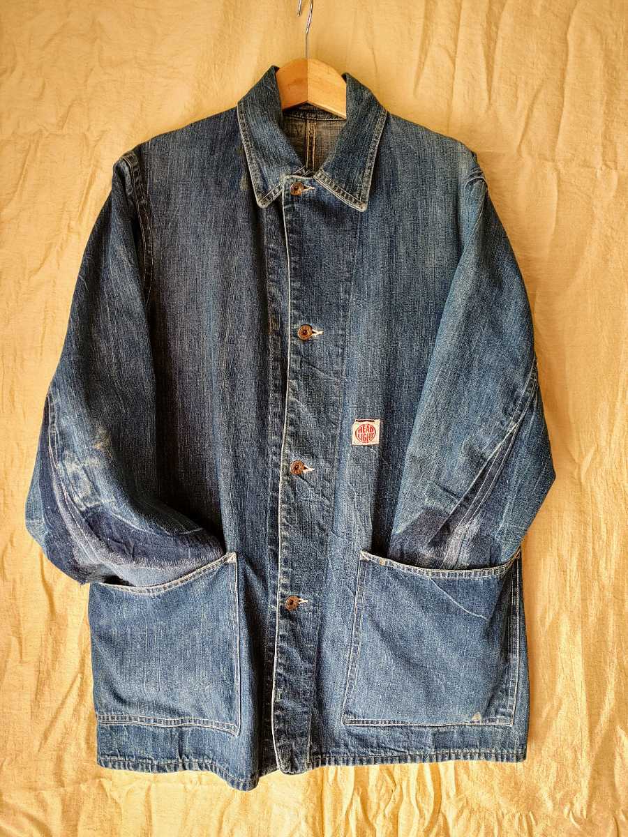 40s ヴィンテージ HEAD LIGHT カバーオール NEW MANUALとHEAD LIGHTは