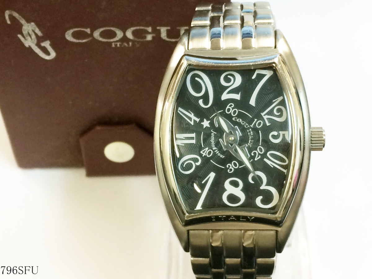 COGU コグ ジャンピングアワー 自動巻き 裏スケ Jumping Hour ☆【稼働