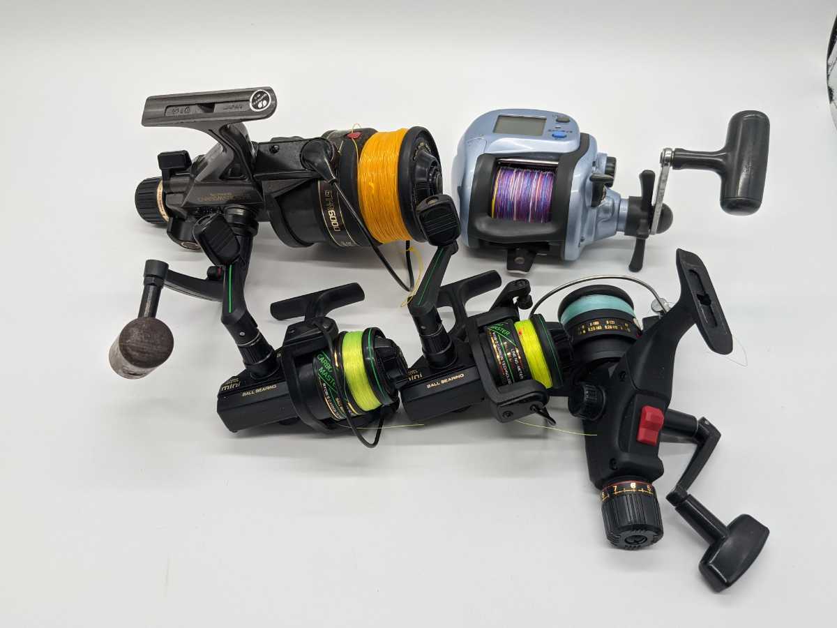 Shimano シマノカーボマチックgtr6000 Daiwa ダイワ電動リール 400c Ryobi リョービ リール2点 まとめ5点 の落札情報詳細 ヤフオク落札価格情報 オークフリー スマートフォン版