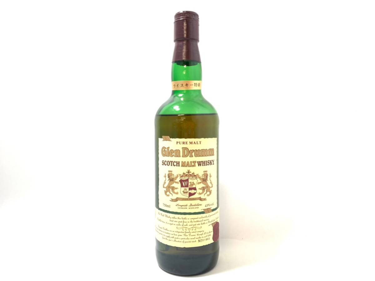Glen Drumm グレンドラム ピュアモルト 750ml 43度 古酒
