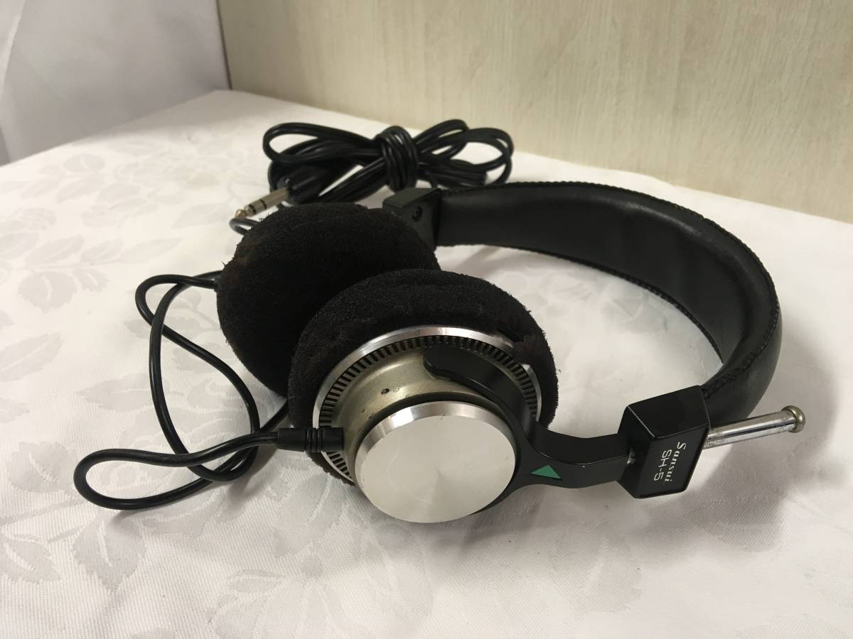 ジャンク 片チャン Sansui SH-5 ヘッドフォン ヘッドホン レトロ