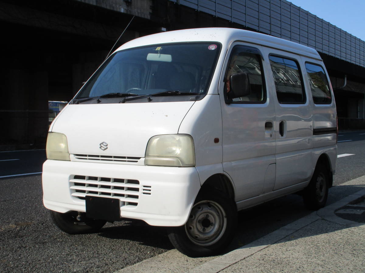 車検付き！エブリーバン　ハイルーフ　5MT！ 車検付き！エブリーバンハイルーフ5MT！