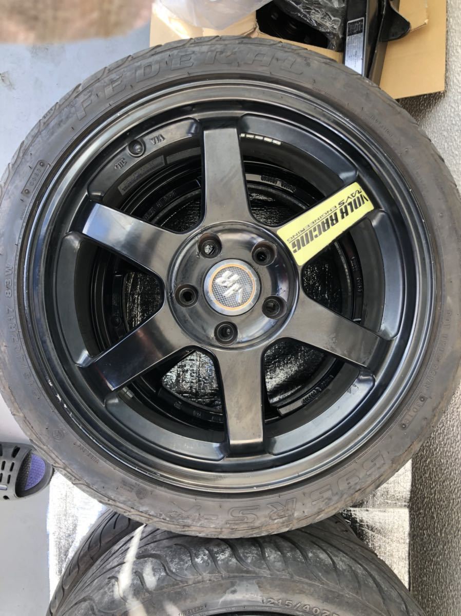 限定カラー RAYS VOLK Racing TE37 ブラック　17インチ 限定カラー RAYS VOLK Racing TE37 ブラック 17インチ - メルカリ