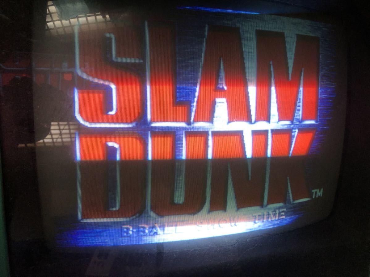コナミ スラムダンク KONAMI SLAM DUNK / アーケード基板 基盤 動作 