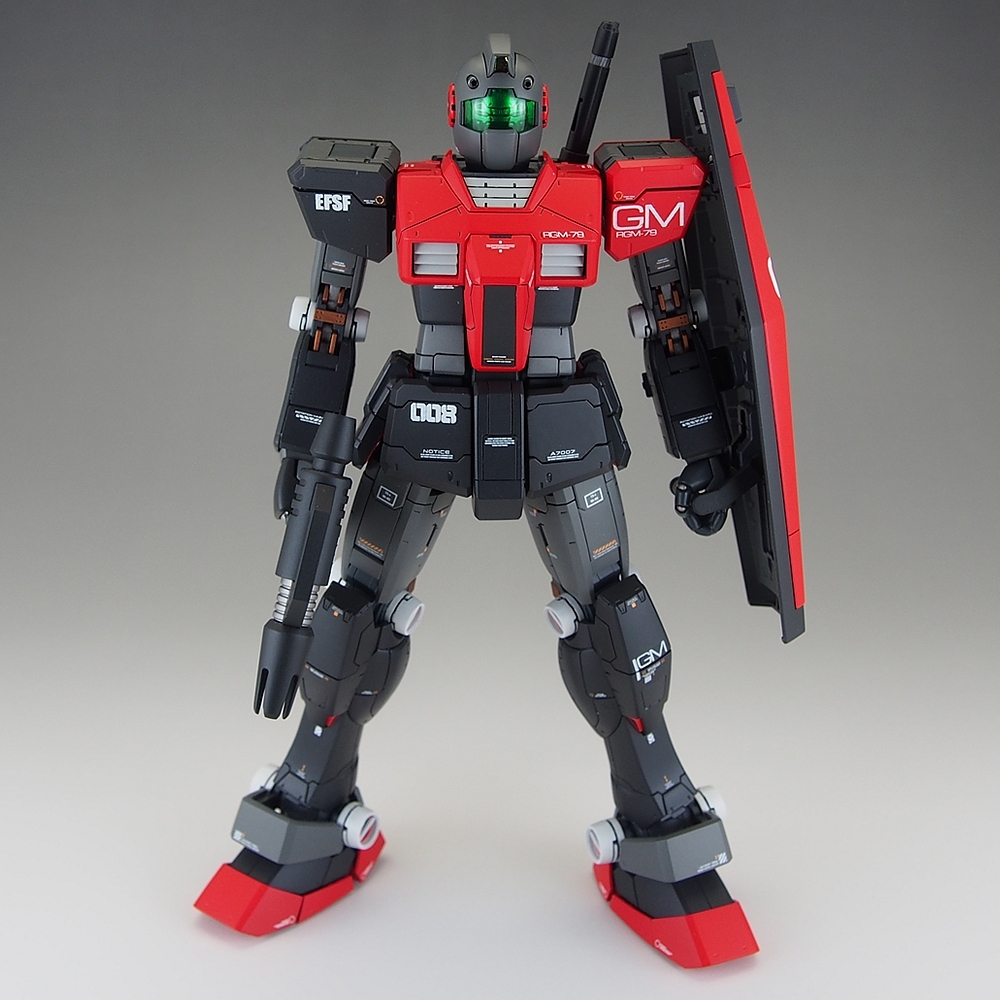 MG RGM-79 ジム(MG ガンダム ver.3.0 ベース) 塗装済み完成品の落札