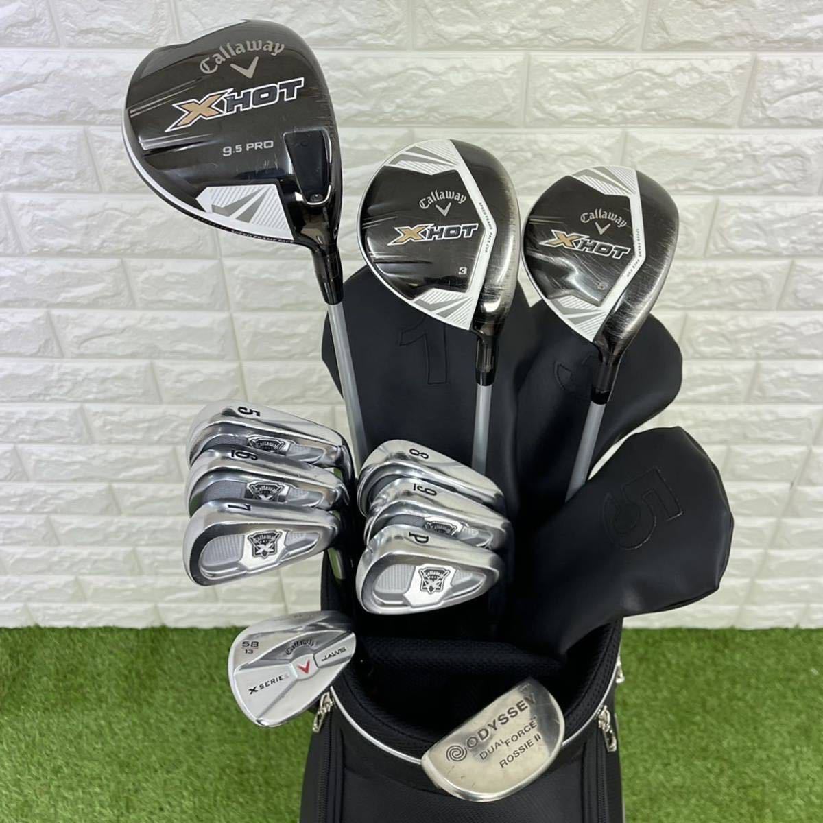 キャロウェイ メンズ用ゴルフクラブ セット☆初心者 男性右利き用