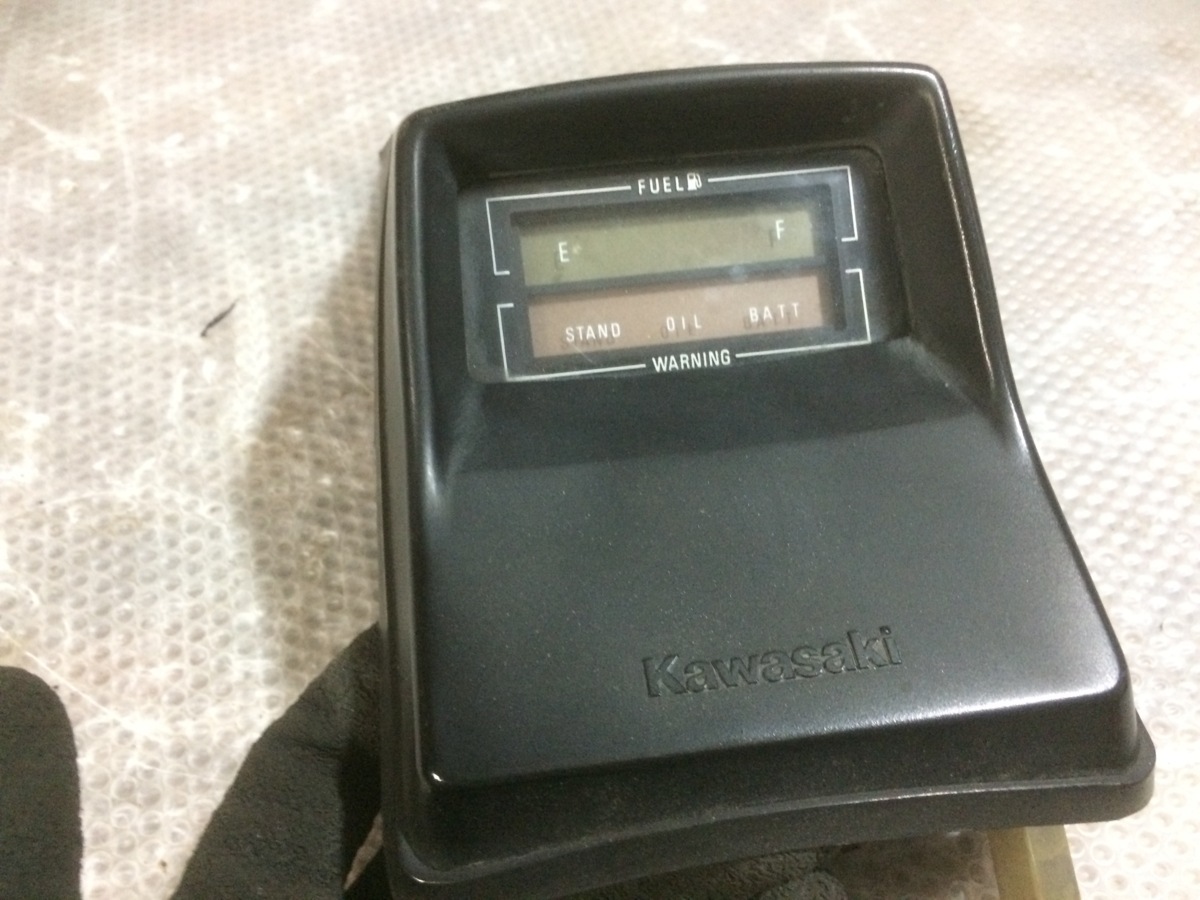 カワサキ GPZ400F タンクインジケーター 液晶表示確認済み