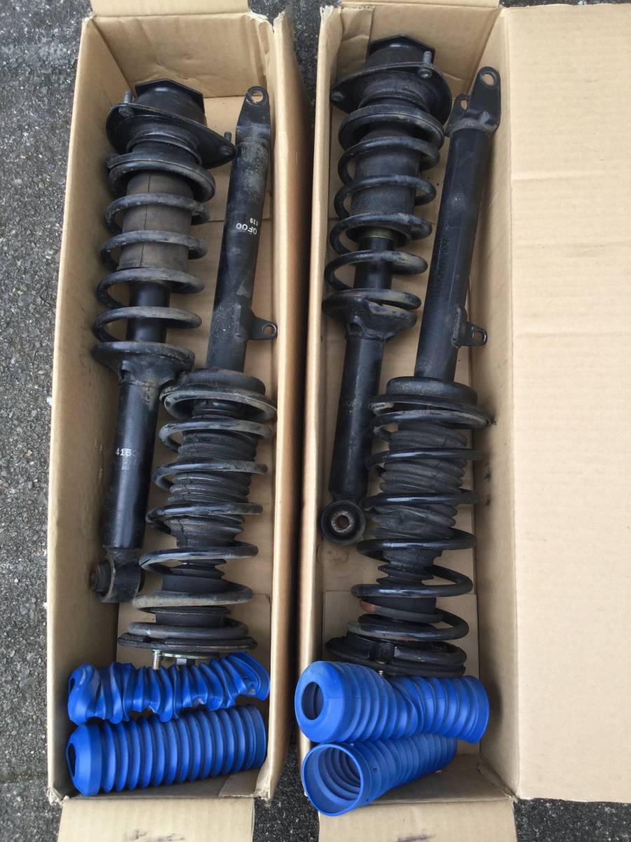 カプチーノ　純正？サスペンションキット 4個 ブラック カプチーノ 純正？サスペンションキット 4個 ブラック Yahoo