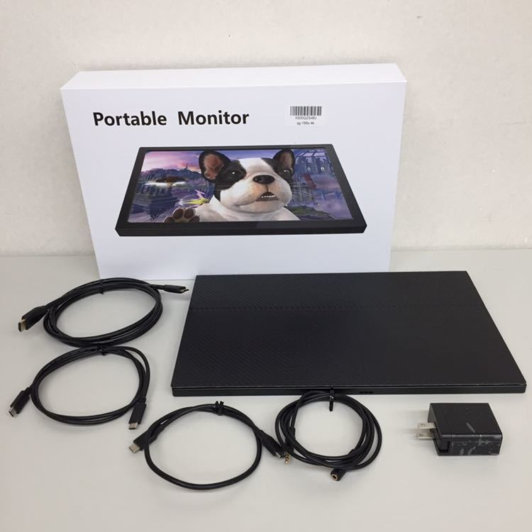 15.6インチ 4K モバイルモニター ディスプレイ HS156KSB カバー付き 非 