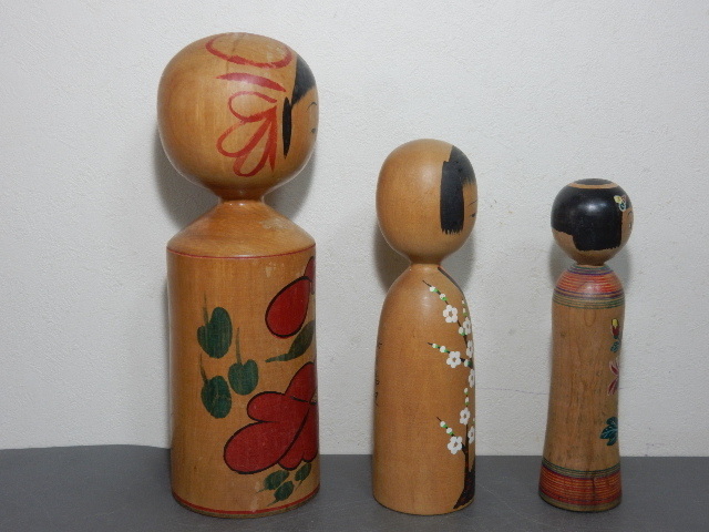 こけし 2体セット　秋田湯沢　小野寺幸楽作 こけし 2体セット 秋田湯沢 小野寺幸楽作 秋田湯沢 小野寺幸楽 作成