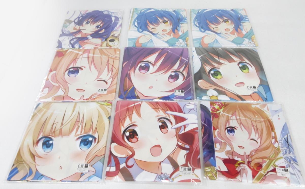 多様な 18点セット ごちうさ 特大マルチクロス きゃらっとくじ ご注文はうさぎですか その他 多様な 18点セット ごちうさ 特大マルチクロス きゃらっとくじ ご注文はうさぎですか その他