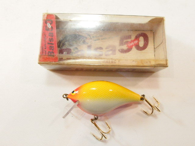 ☆新品未使用品・Balsaバルサ50オリジナル クランクベイト☆