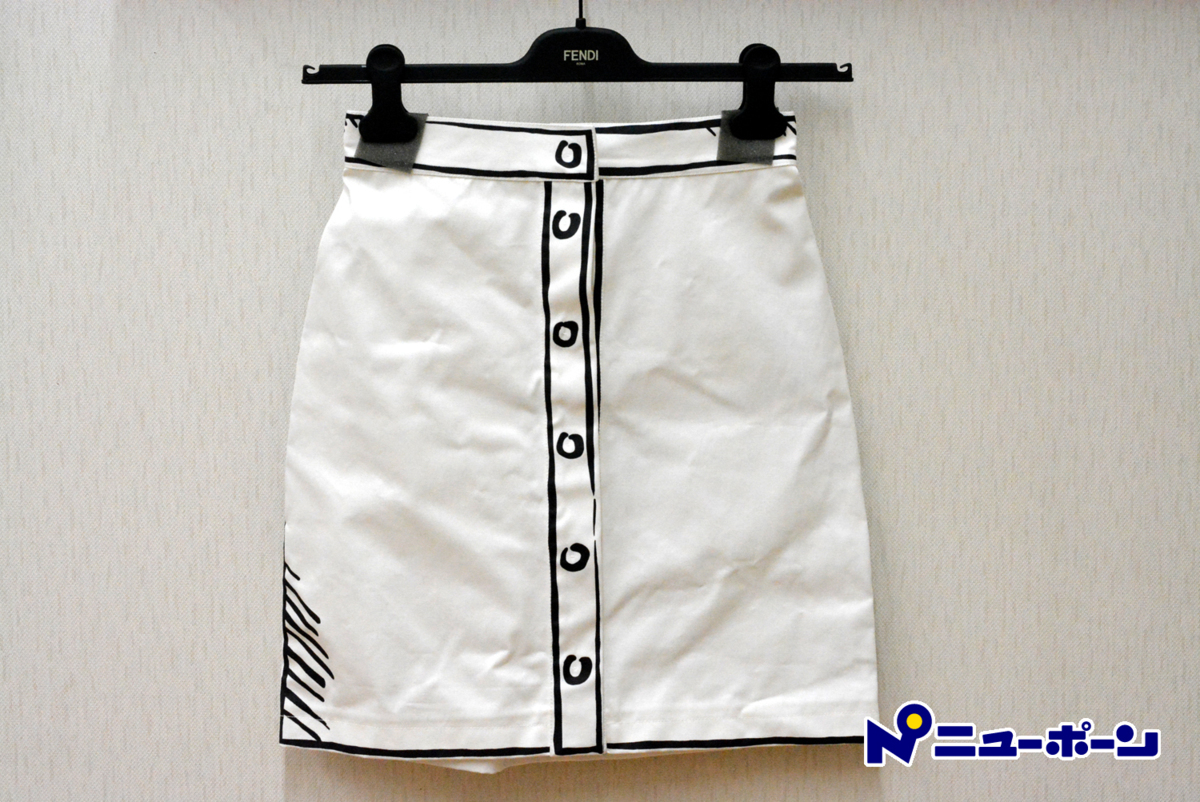 OK228☆FENDI フェンディ スカート FQ7165 AC6N F0ZNM ジョシュア