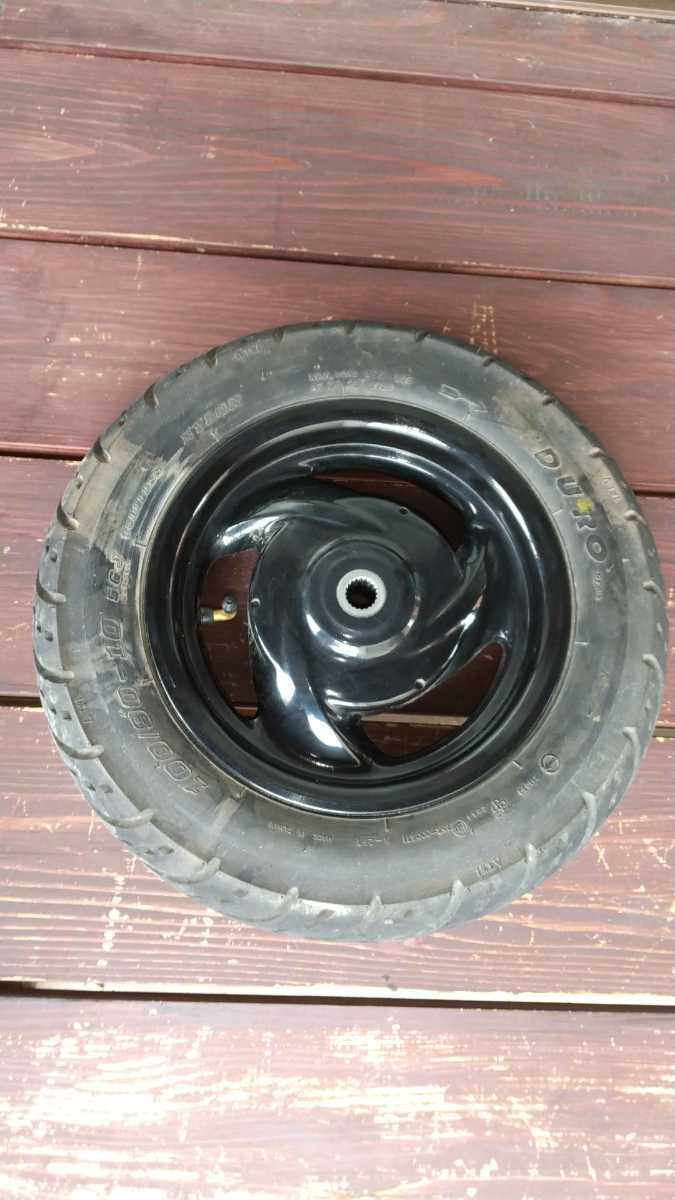 アクシスZ 純正フロントホイール 新品タイヤ付き ヤマハ（YAMAHA