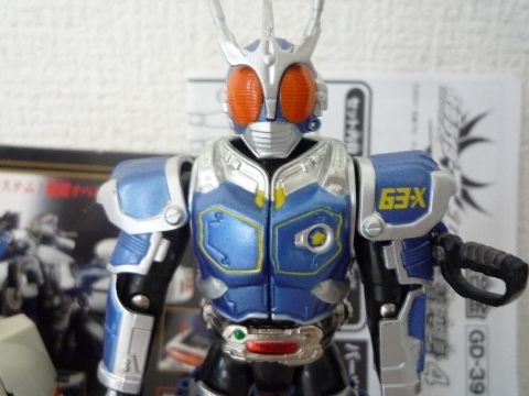 ☆ 装着変身 仮面ライダーG3-X、ポピニカ DXガードチェイサー/付属品