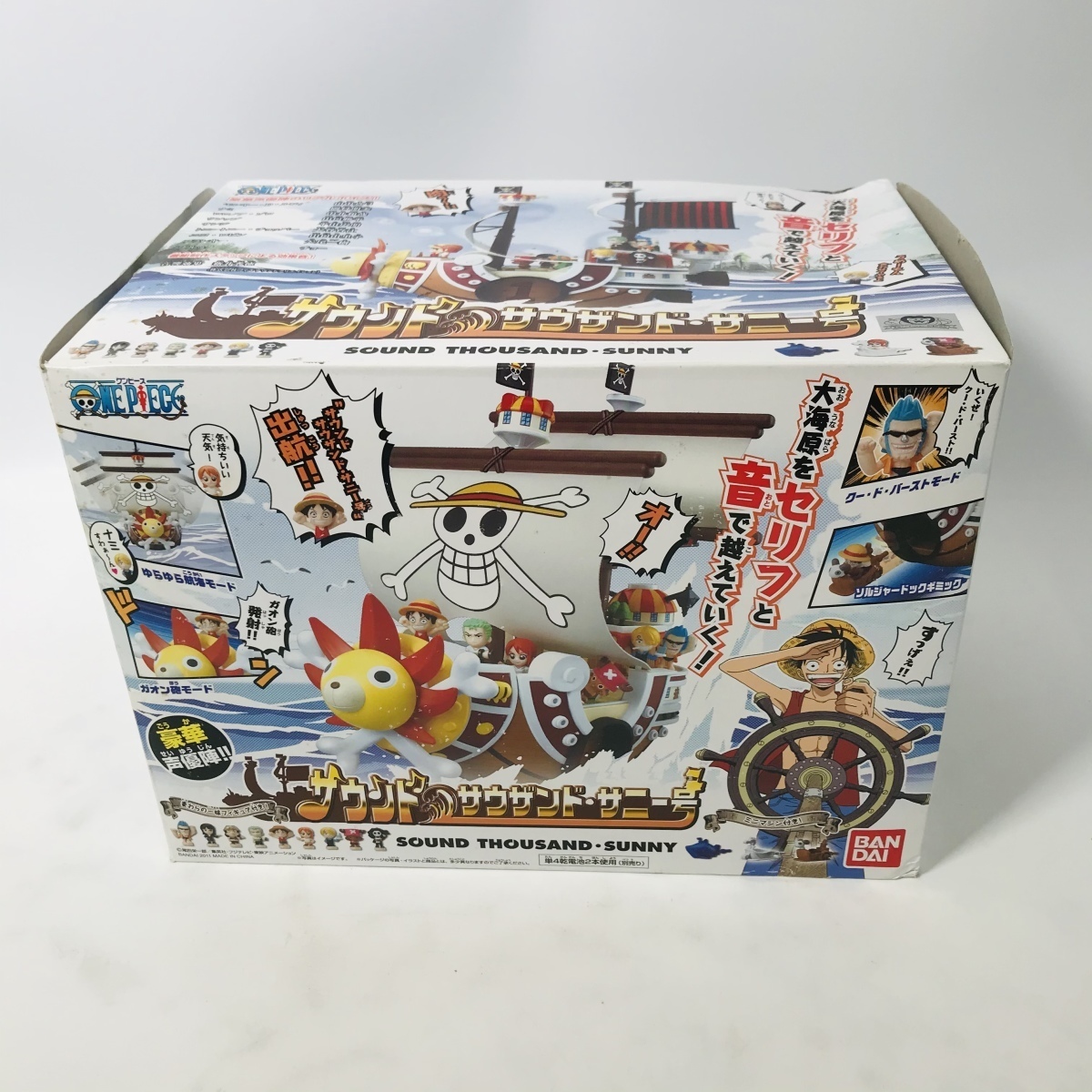 中古品 バンダイ ワンピース サウンド サウザンド サニー号 麦わらの一味 の落札情報詳細 ヤフオク落札価格情報 オークフリー スマートフォン版