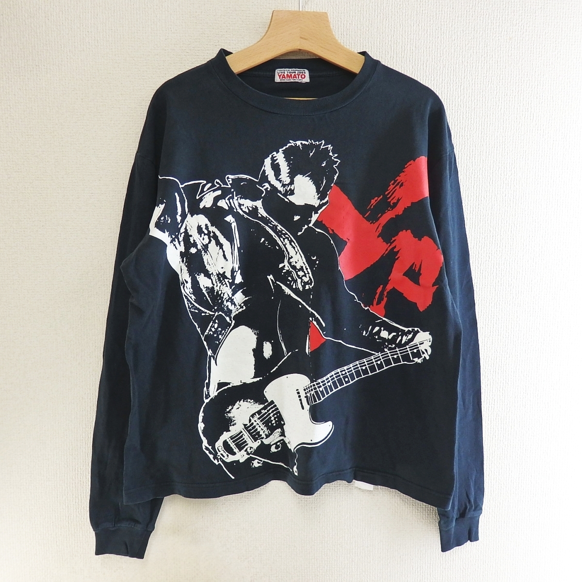 入手困難/稀少/美品 長渕剛 YAMATO 大和魂 2005 ツアー Tシャツ 入手困難/稀少/美品 長渕剛 YAMATO 大和魂 2005 ツアー Tシャツ