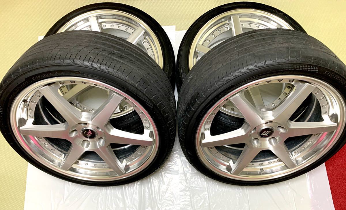 WORK ジースト ST1 20インチ×10.5J Sリム ホイール ワーク 追いかけ 