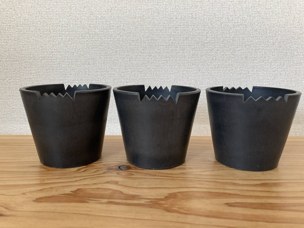 3鉢セット プラ鉢 / ボタナイズ パキポディウム アガベ 塊根 srl