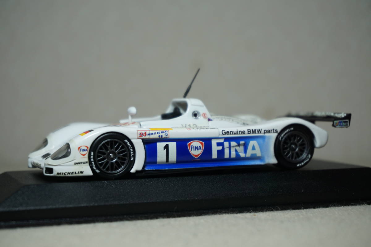 Minichamps BMW V12 LM 1999 - Le Mans, Team GO, Matsushita/Kato/Nakaya, 1/43