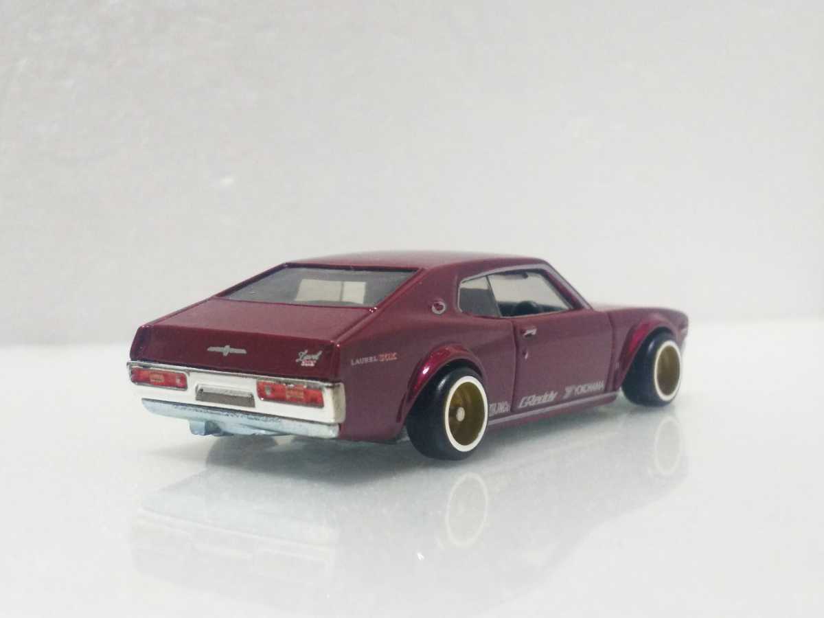 新品】日産 ローレル2000SGX/赤紫/ブタケツ/旧車/グラチャン/ホット