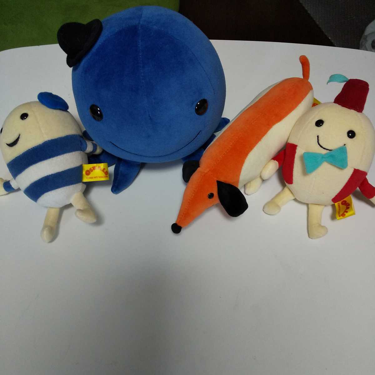 ハロー！オズワルド Hello!oswald 青いたこ ぬいぐるみ 双子卵