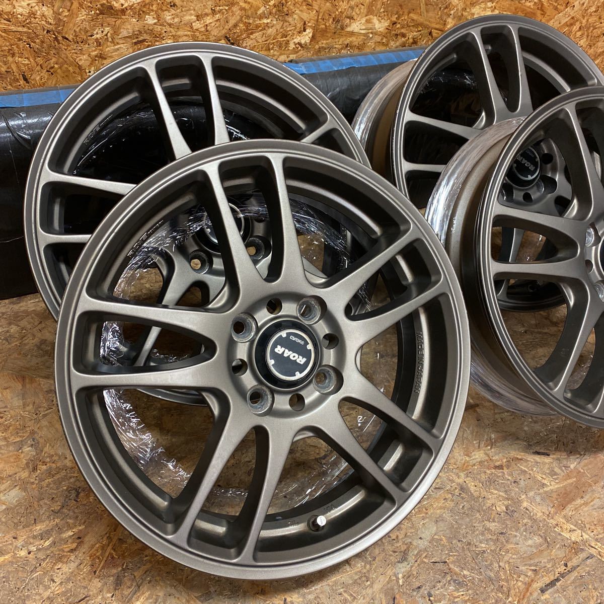 希少サイズ☆RAYS☆ROAR☆4J+33/5J+35☆三菱アイ専用設定☆アイミーブ