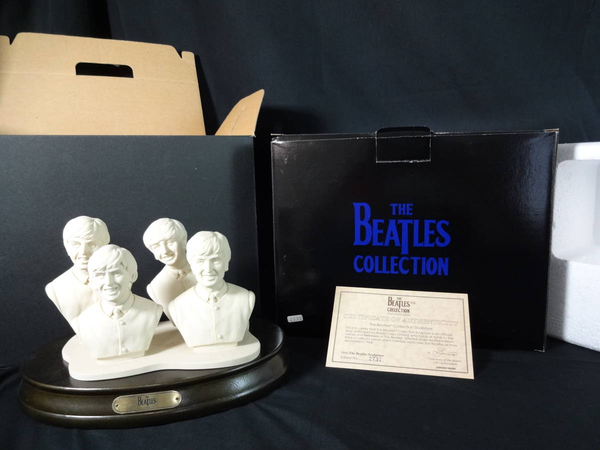 ビートルズ 胸像 置物 THE BEATLES COLLECTION Sculpture No.2737 限定 専用BOX 実物証明書