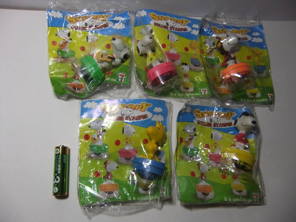 新品 スヌーピー ５種類 海外の非売品グッズ セブンイレブン コロコロスタンプ 新品未開封 ピーナッツ Snoopy サンリオ Kitty キティ の落札情報詳細 ヤフオク落札価格情報 オークフリー スマートフォン版
