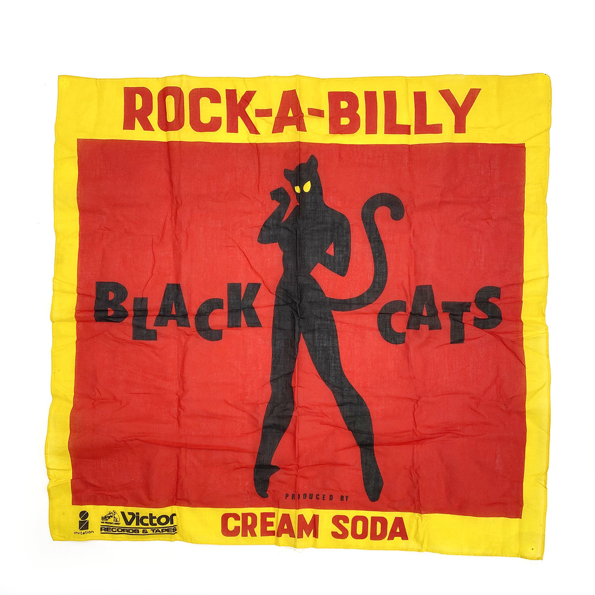 激レアブラックキャッツポスター クリームソーダ ピンクドラゴン