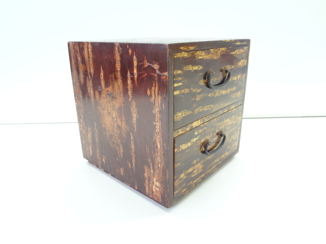 角館の桜皮細工 小物入れ 引き出し KS-50☆USED の落札情報詳細 ...