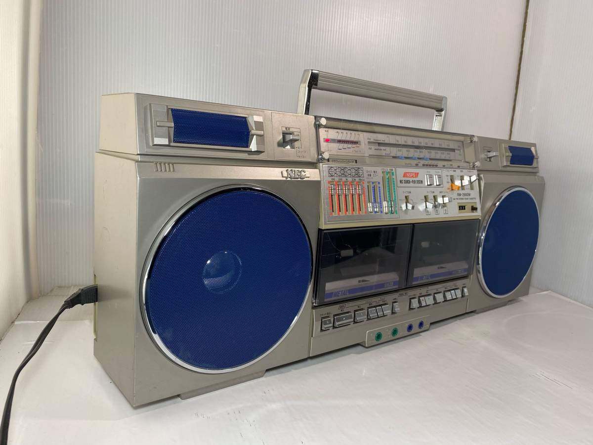 ⑯￥NEC RM-2900W ラジカセ カセットデッキ 昭和レトロ オーディオ機器